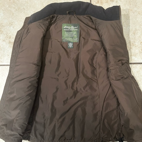 Eddie Bauer premium goose down Vest size Small - Picture 2 of 7